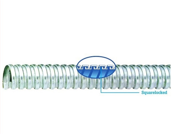 Ống ruột gà lõi thép (Squarelocked)