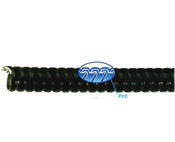 Ống ruột gà lõi thép bọc nhựa PVC